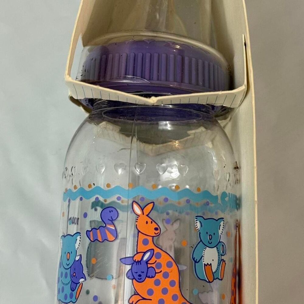 VINTAGE AUTHENTIC NEW IN BOX Playtex Cherubs 1992 baby bottle 4oz - Picture 5 of 8